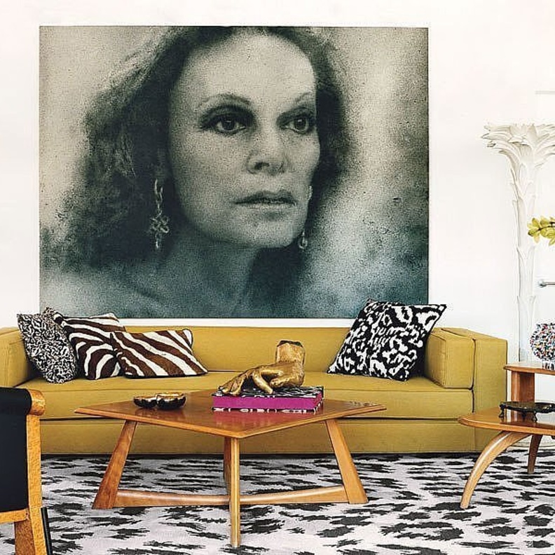 غرفة معيشة ديان فون فورستنبرج