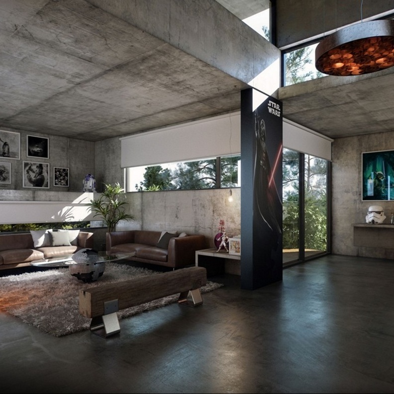 جرأة و ابداع في إظهار أنابيب التدفئة و التكييف 