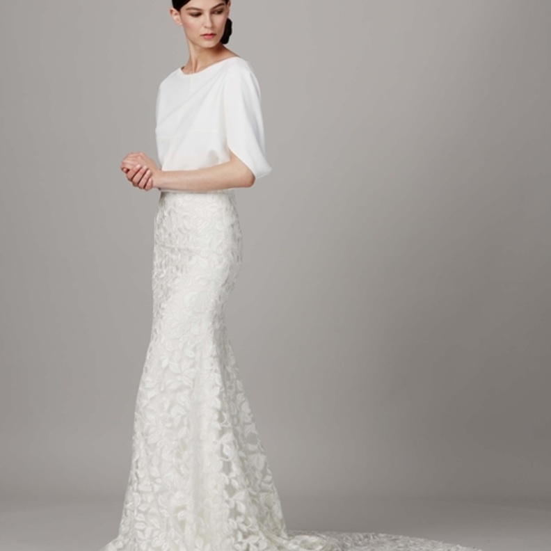 فستان زفاف محتشم من ليلا روز