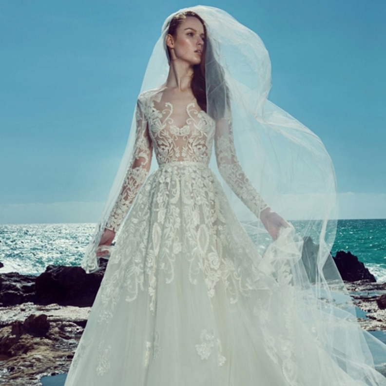 فستان زفاف من ايلي صعب