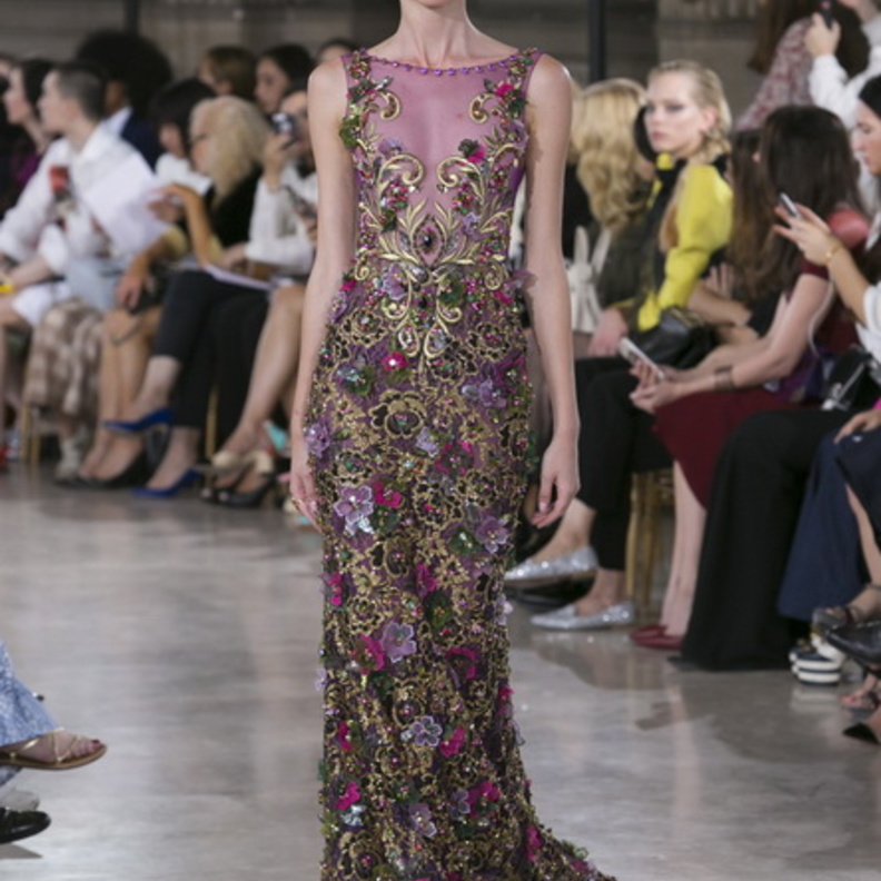 فستان من مجموعة زهير مراد لخريف وشتاء 2016  