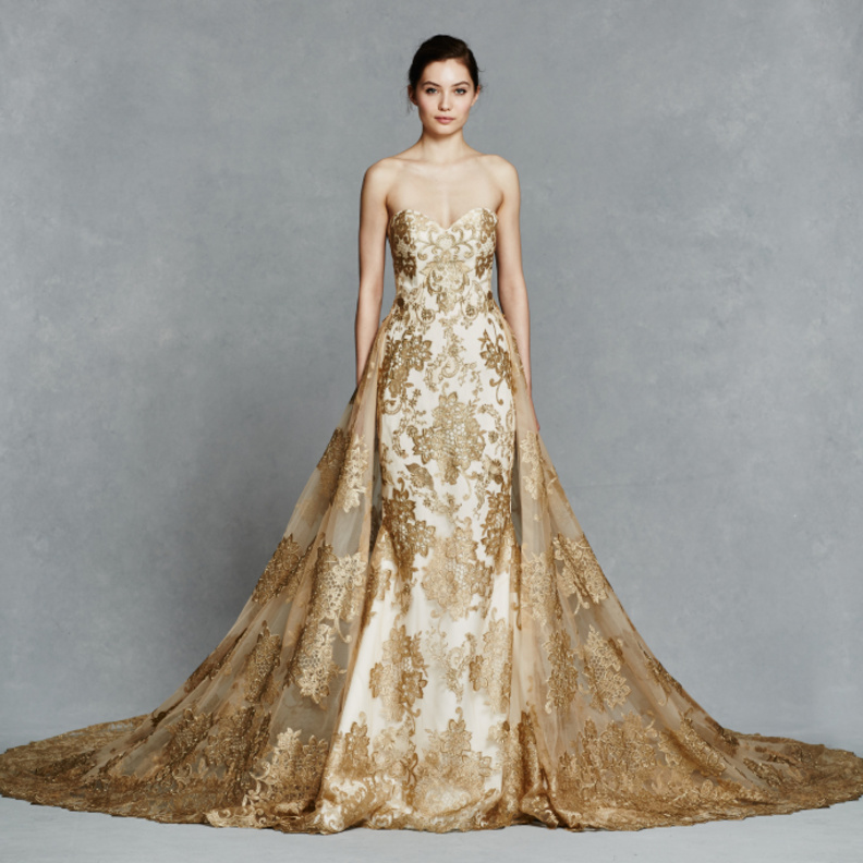 من احدى عروض ماركيزا Marchesa  