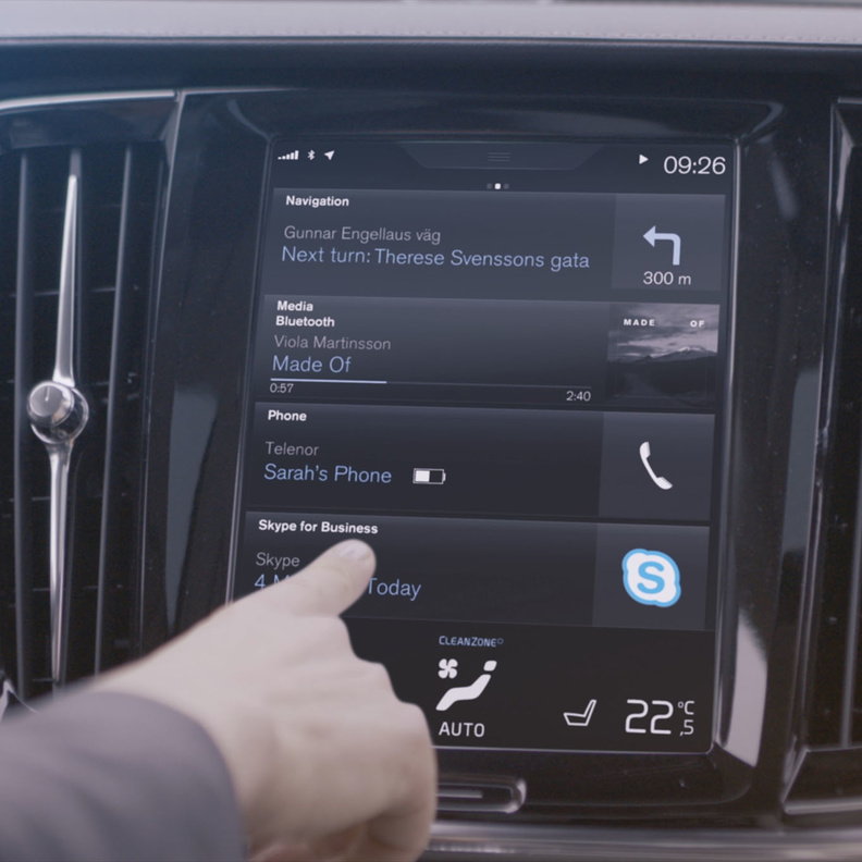 فولفو لن تتيح مكالمات الفيديو حفاظا على حياة السائقين