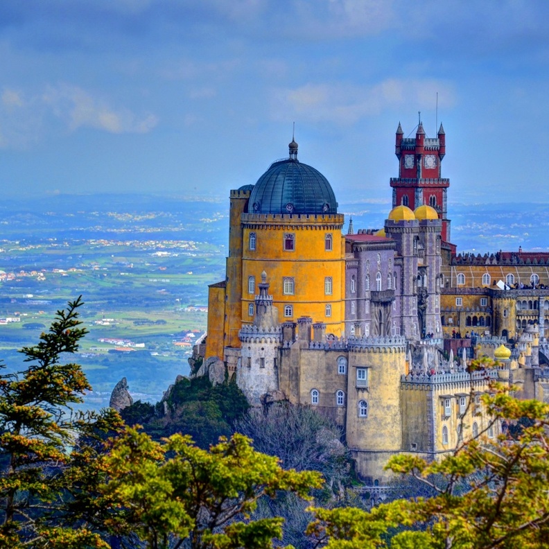 قلعة  قصر بينا الوطني – البرتغال Palácio da Pena, Portugal