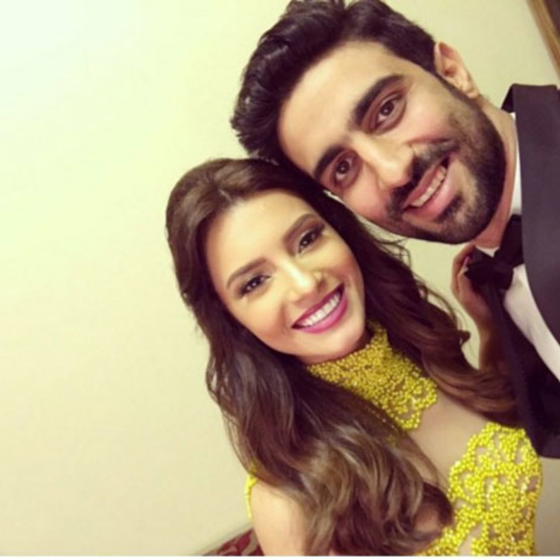 كارمن سليمان ومصطفى جاد