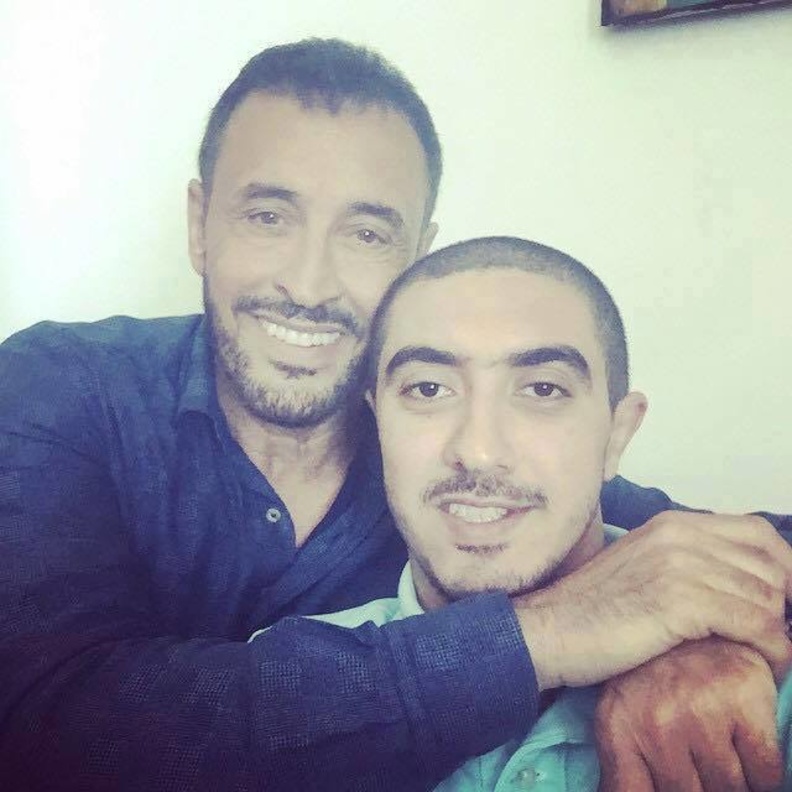كاظم الساهر مع ابنه عمر