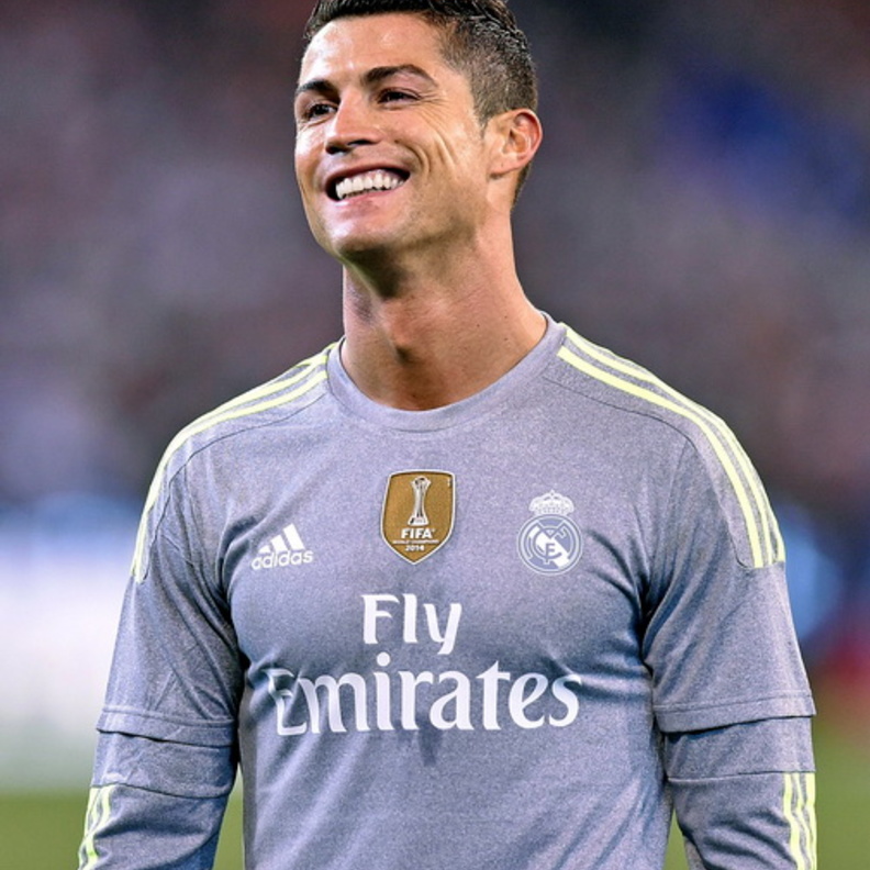 رونالدو وماريسا خلال عرض فيلمه الجديد