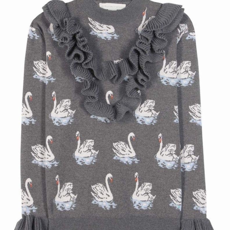 كنزة مع كشكش لتكبير الصدر من ستيلا ماكارتني Stella McCartney