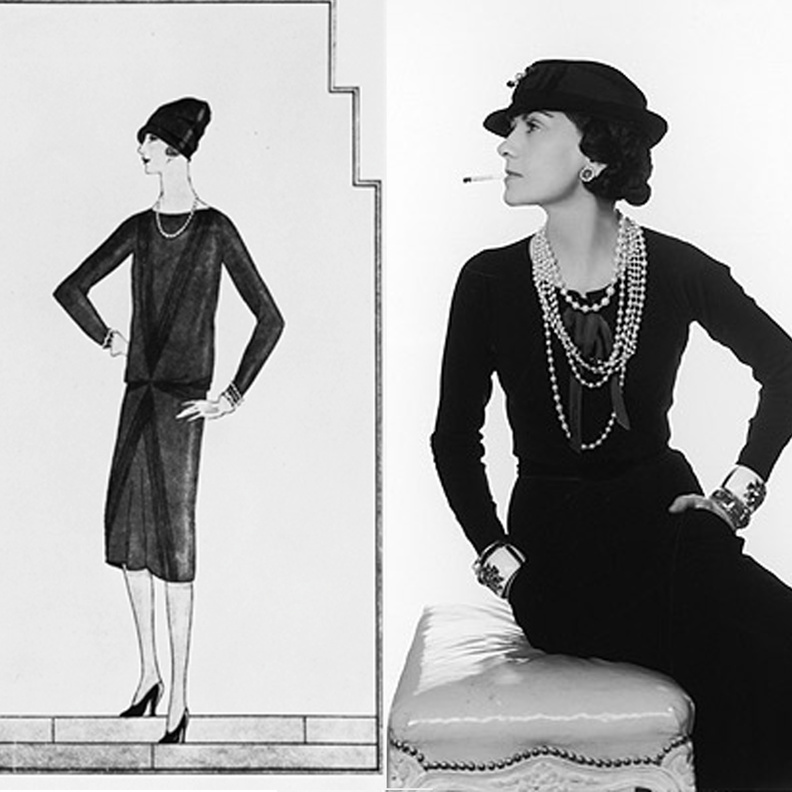 كوكو شانيل أحدثت بالفستان الأسود القصيرة ثورة هائلة في عالم الموضة