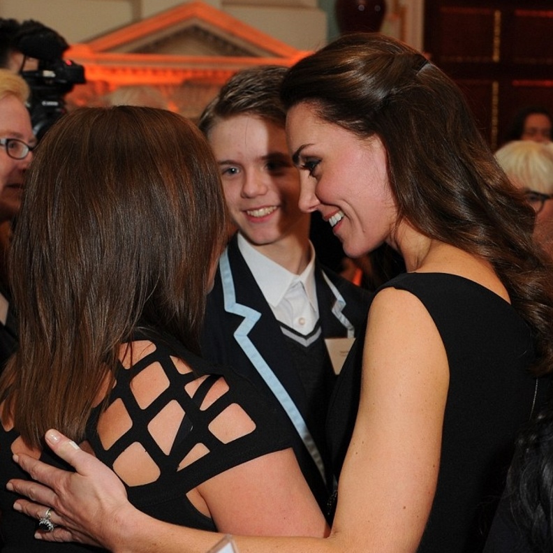 كيت ميدلتون تحدثت مع والدة الطفل بتأثر كبير