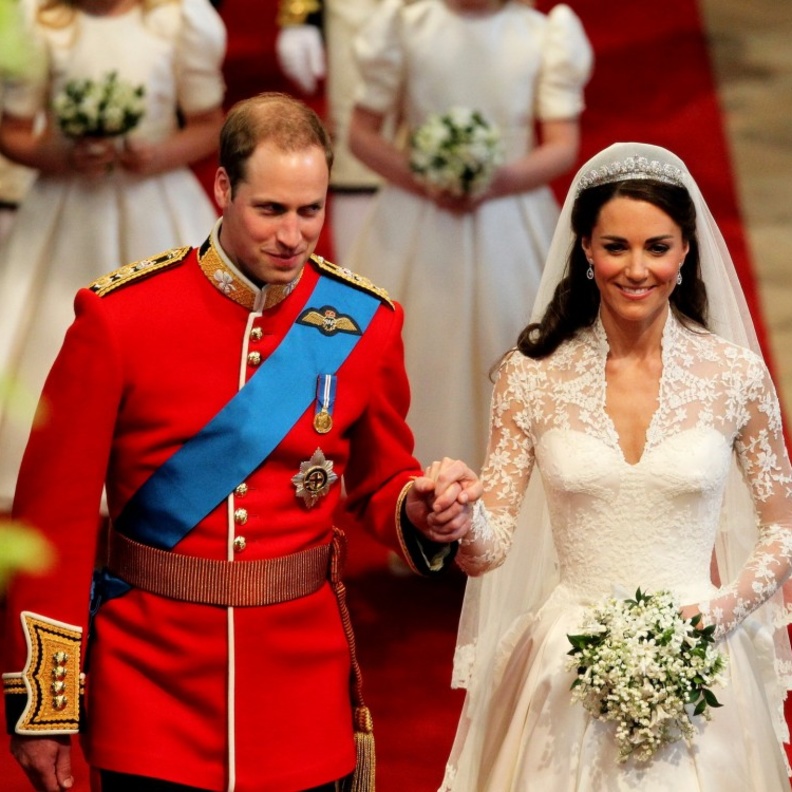 كيت وويليام بالزفاف