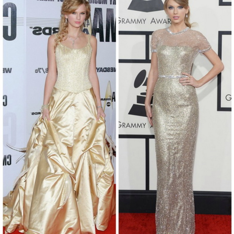 طلة راقية لتايلور بالأسود عام ٢٠١٤