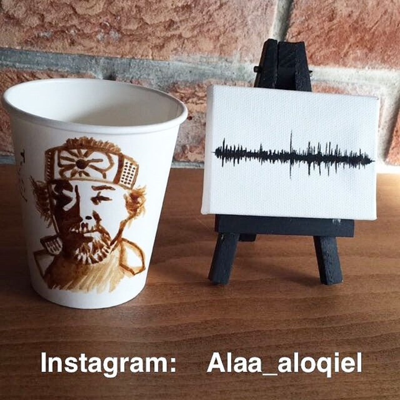 لوحة نبرة الصوت والتي تميزت بها الآء