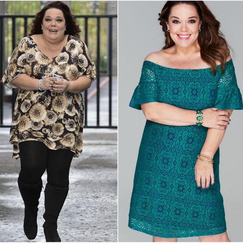 ليزا رايلي قبل و بعد