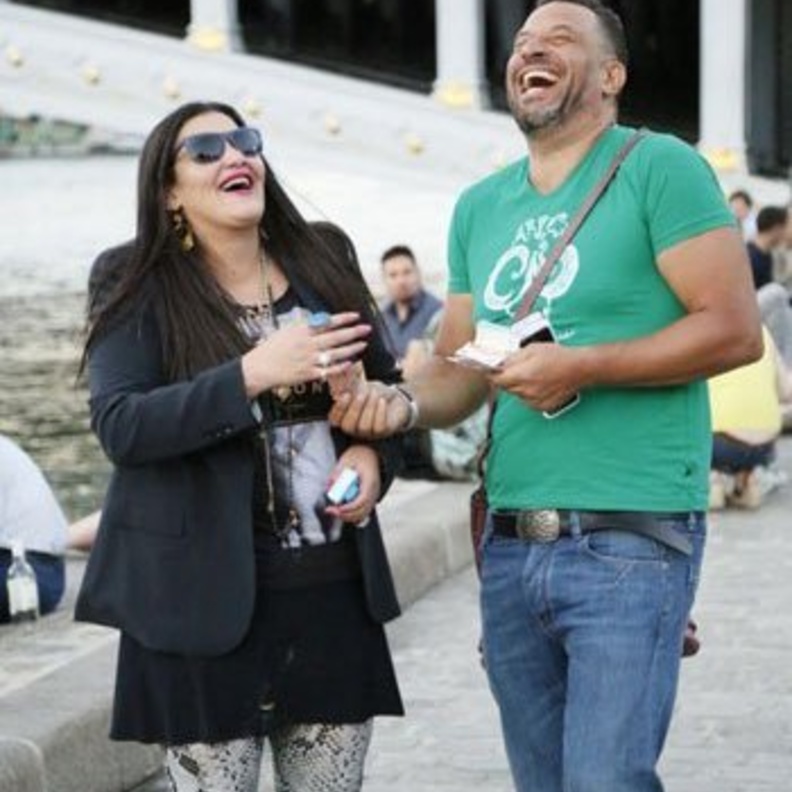 ماجد المصري اصبح عارض ازياء محترف