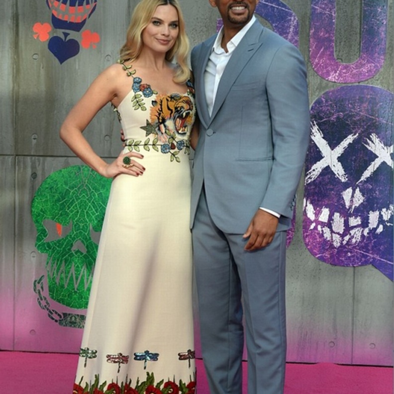 مارجوت روبي Margot Robbie برفقة ويل سميث