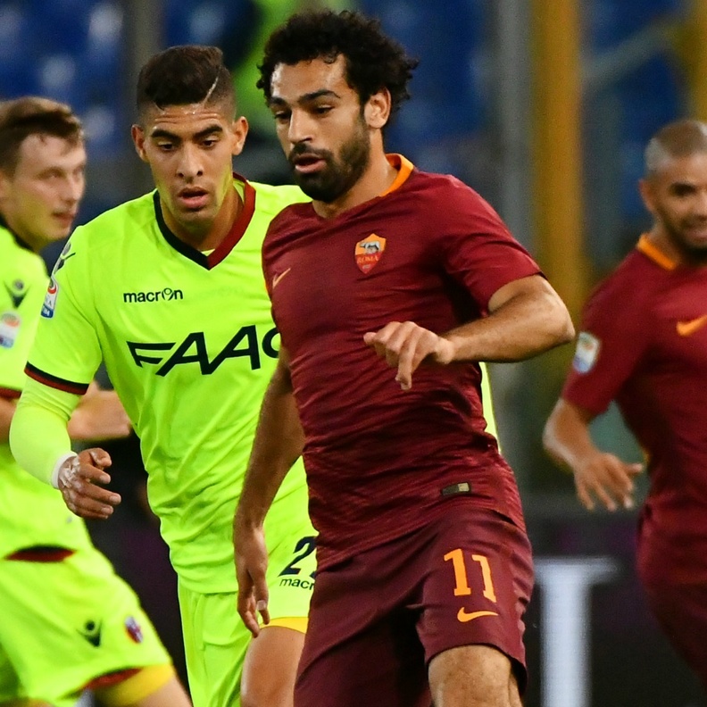 محمد صلاح يسجل هاتريك في مرمى بولونيا