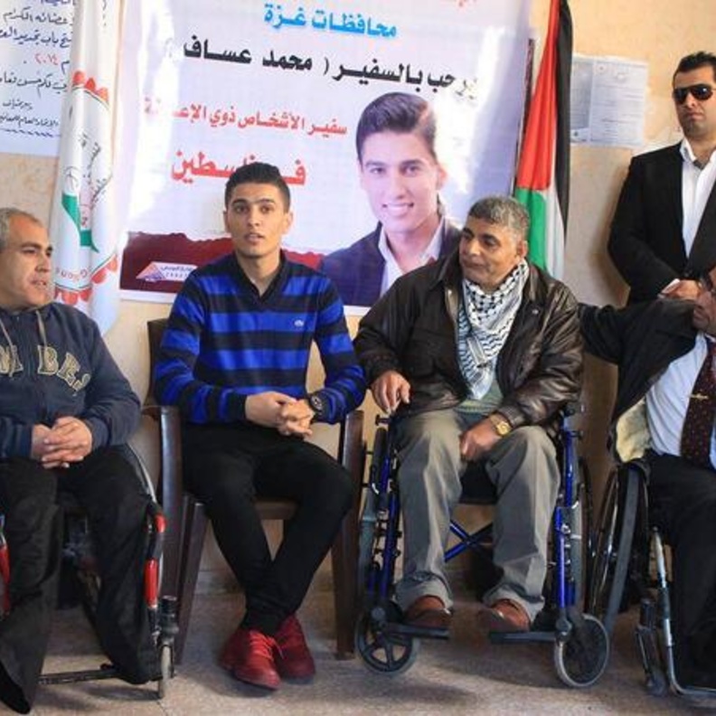 محمد عساف يتضامن مع ذوي الحاجات الخاصة.