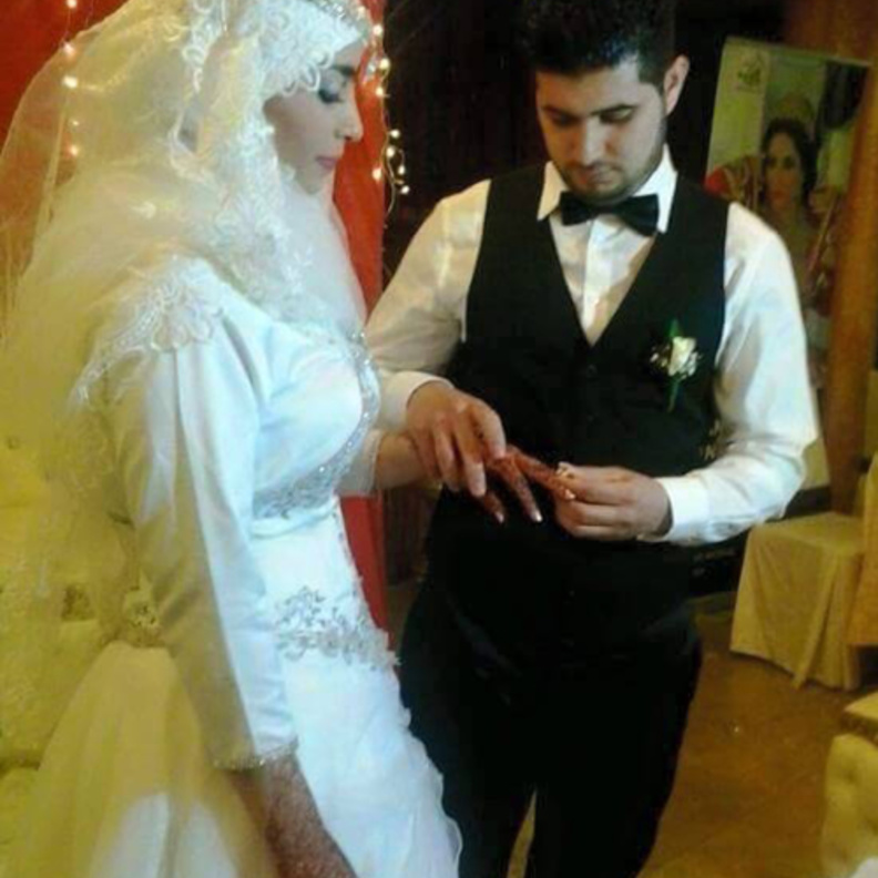بالصور: كيف توفي محمد وأسماء بعد أيام على زواجهما؟