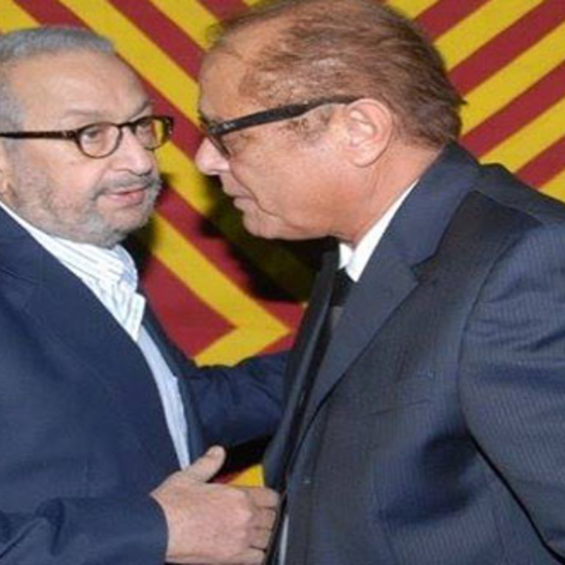 الراحلان محمود عبد العزيز ونور الشريف