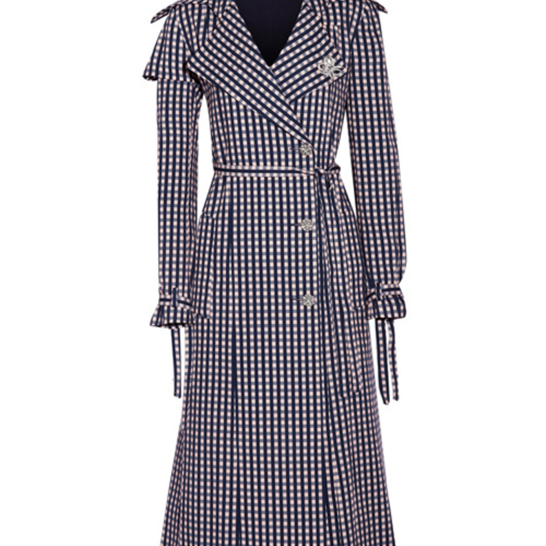 معطف رائع بقصة أنثوية راقية بنقشة المربعات من PREEN BY THORNTON BREGAZZI