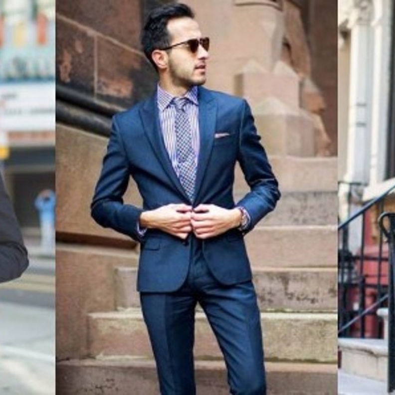 ملابس الرجل القصير