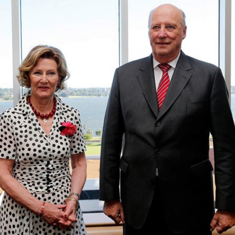 ملك وملكة النرويج