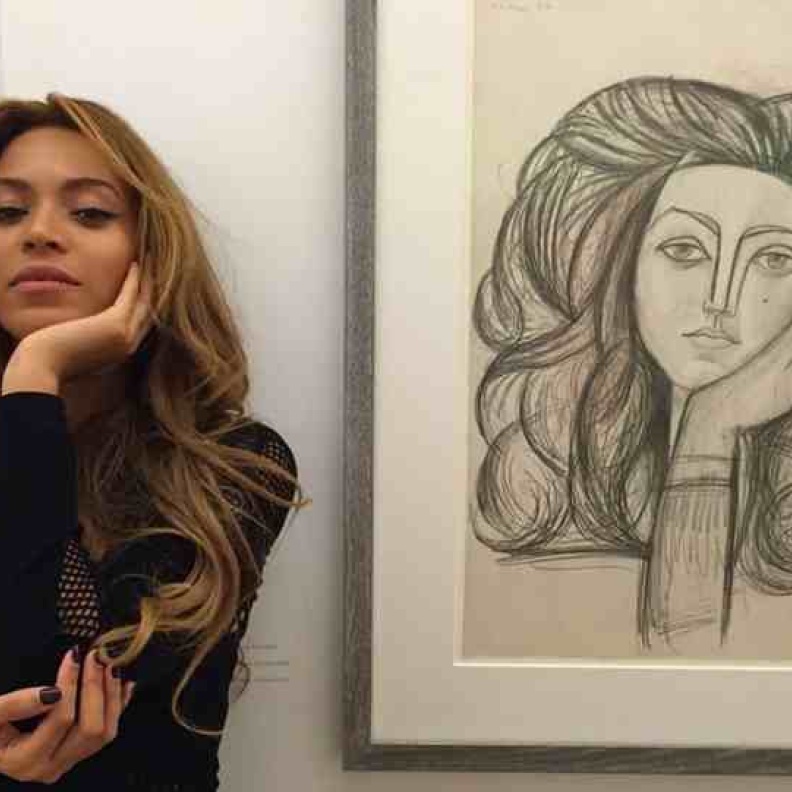 من الأجمل بيونسيه ام لوحة بيكاسو