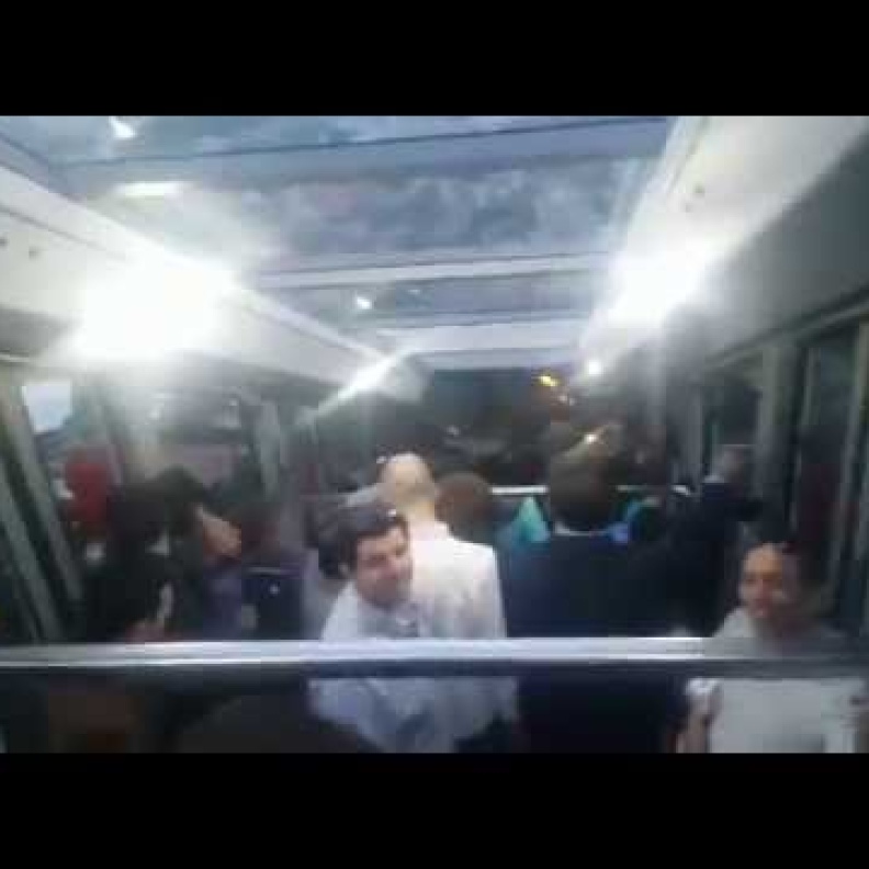 بالفيديو: سعودي يدرب ركاب قطار أوروبي على رعي الإبل