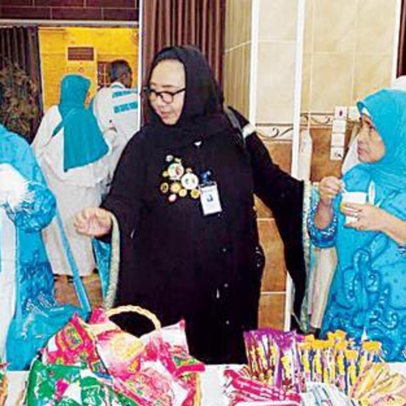 من المرشدات