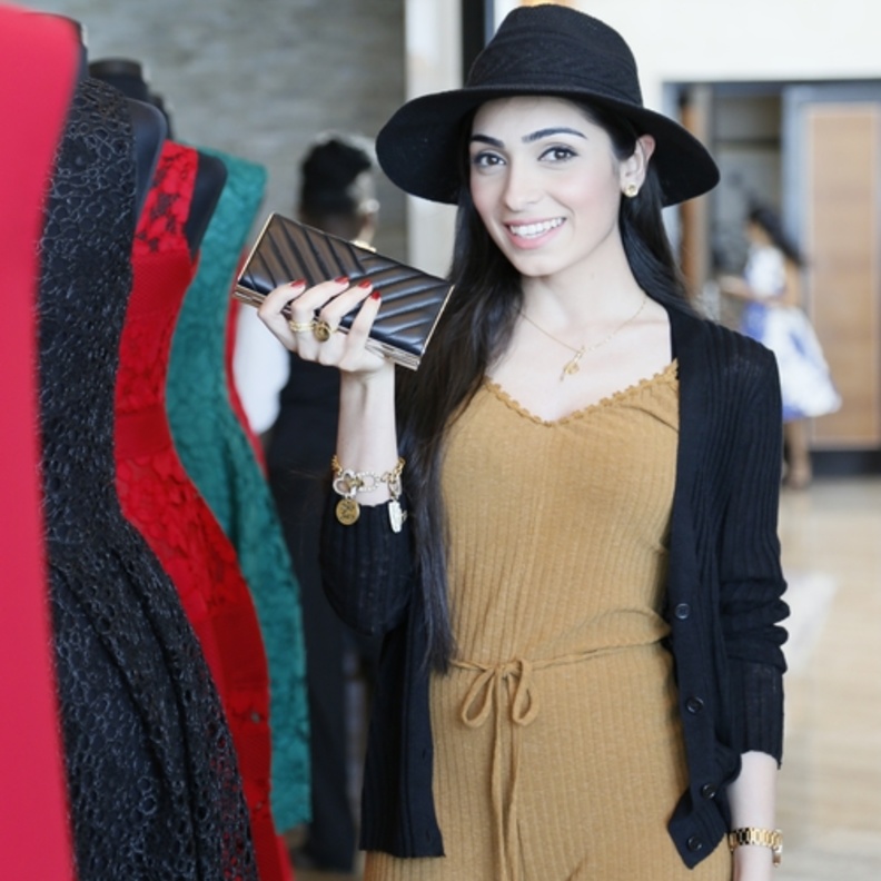 من التصاميم التي عرضت خلال الحفل الخاص