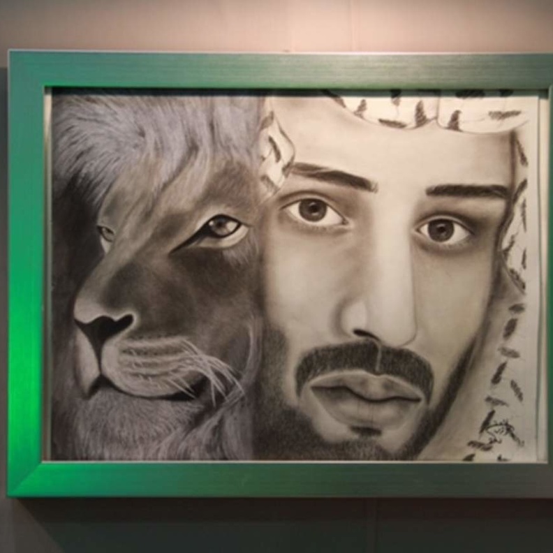 من رسم غادة لولي ولي العهد محمد بن سلمان