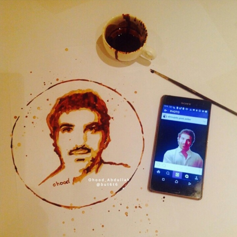 من رسومات الفنانه عهود