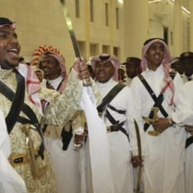 من فعاليات حفل زفاف سابق