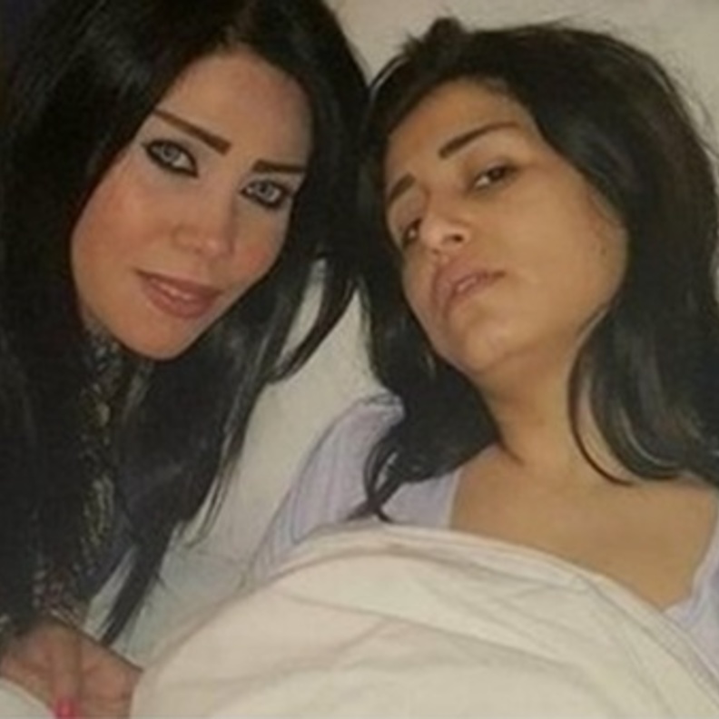 منة فضالي بالمستشفى