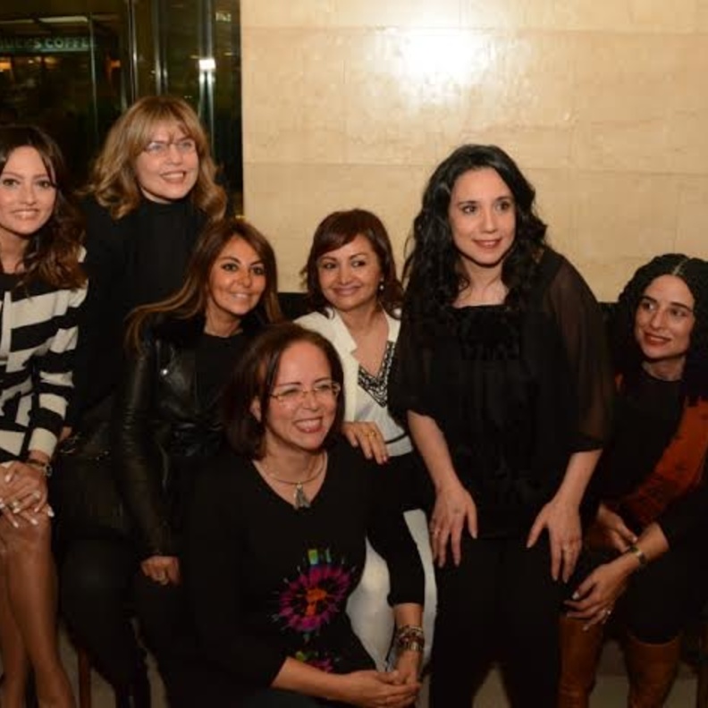 منة شلبي وشيرين رضا من افتتاح "نوارة"