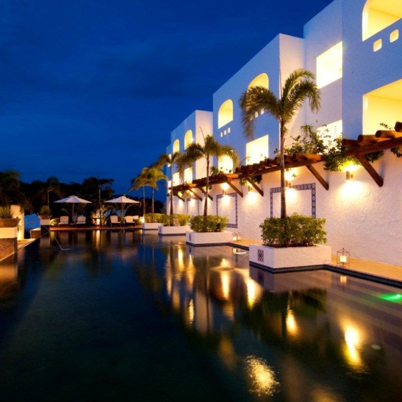 منظر ليلي خرافي