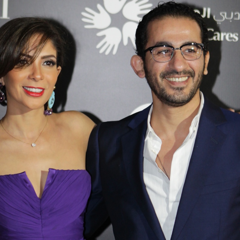 أحمد حلمي ومنى زكى