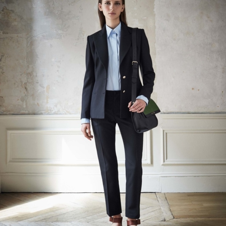 موضة الـ Pantsuitمع القميص الكلاسيكي من لانفين Lanvin 