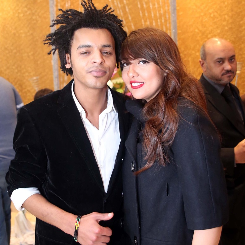 مي كساب وزوجها