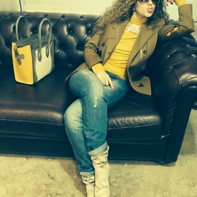  ميريام فارس قبيل توجهها الى المغرب