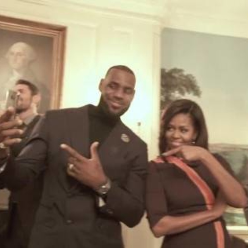 ميشيل اوباما تحدي المانيكان