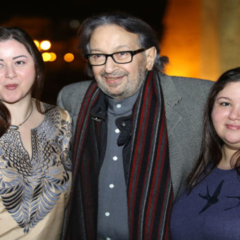 ميرثا نور الشريف الي مكتبة الاسكندرية