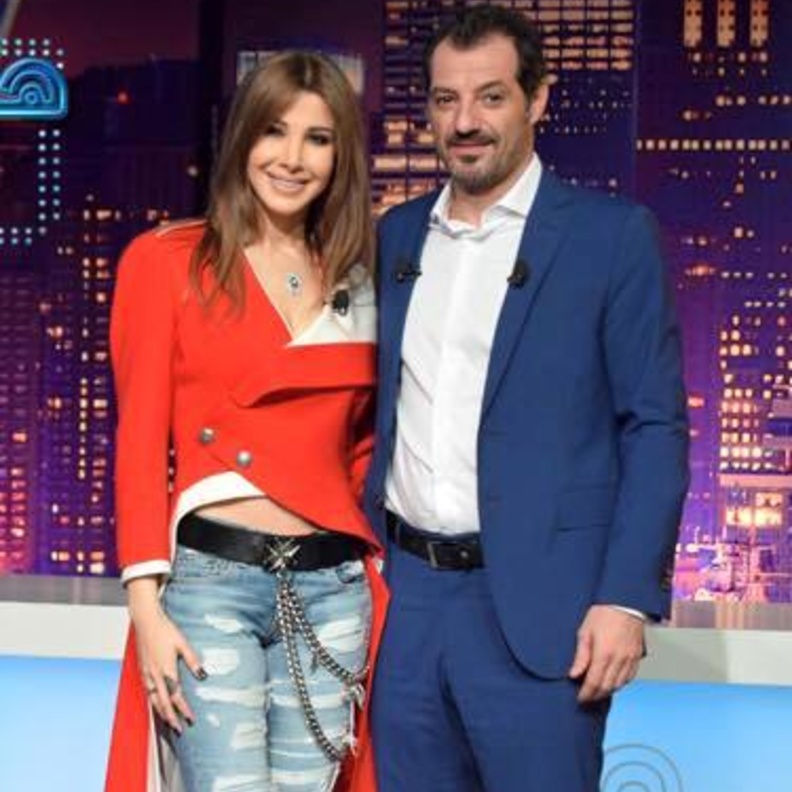 نانسي مع عادل كرم