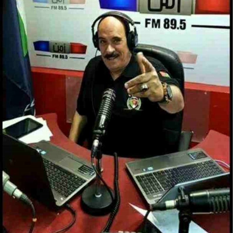 نايف المعاني فى الأستديو