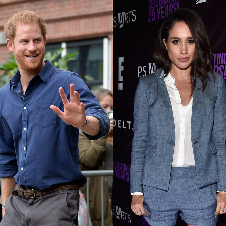 هاري و ميجان لما يظهرا سويا معا