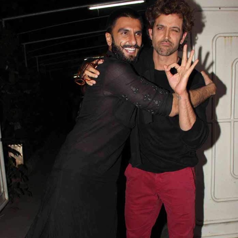 هريثيك روشان تحمس بعد أداء رانفير سينغ