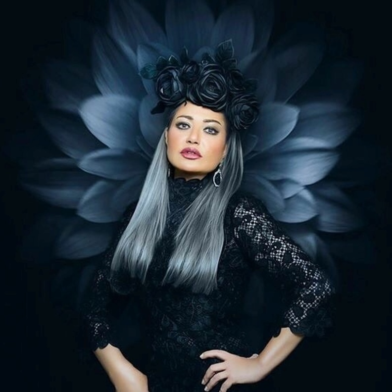  هكذا احتفلت ليلي علوي بيوم الرعب