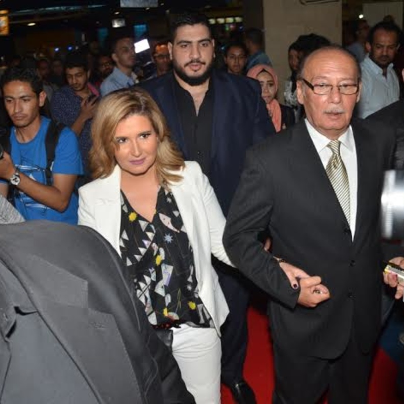 هنا شيحة مع ابيها