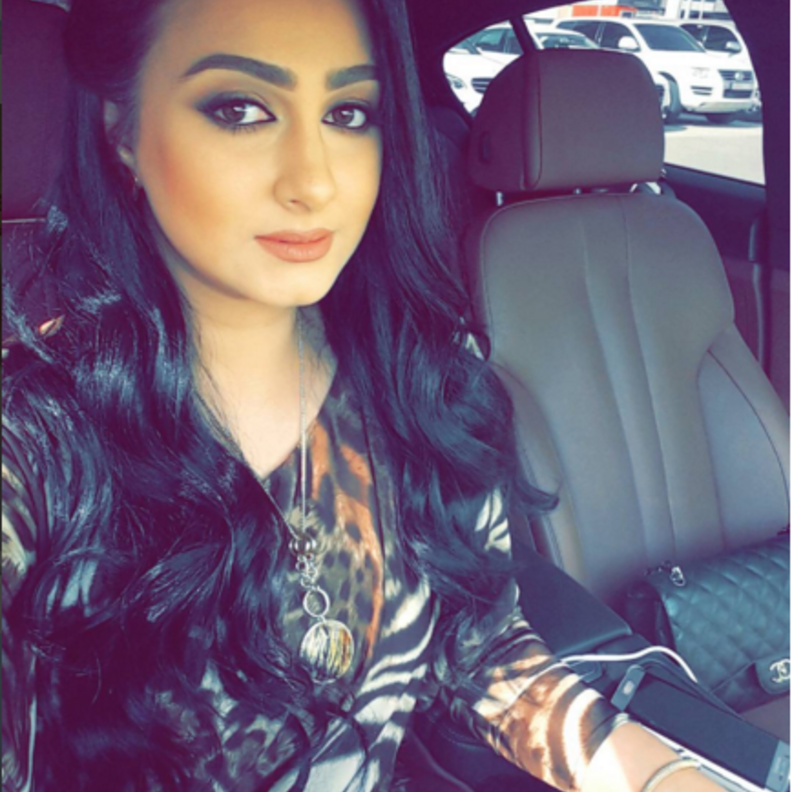 هيفاء حسين في احدث صورة سلفي لها